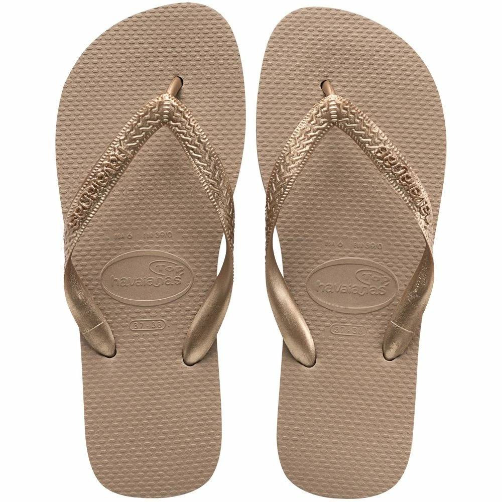 Havaianas Slim Tiras In Rose Gold 3 Havaianas Slim Tiras In Rose Gold