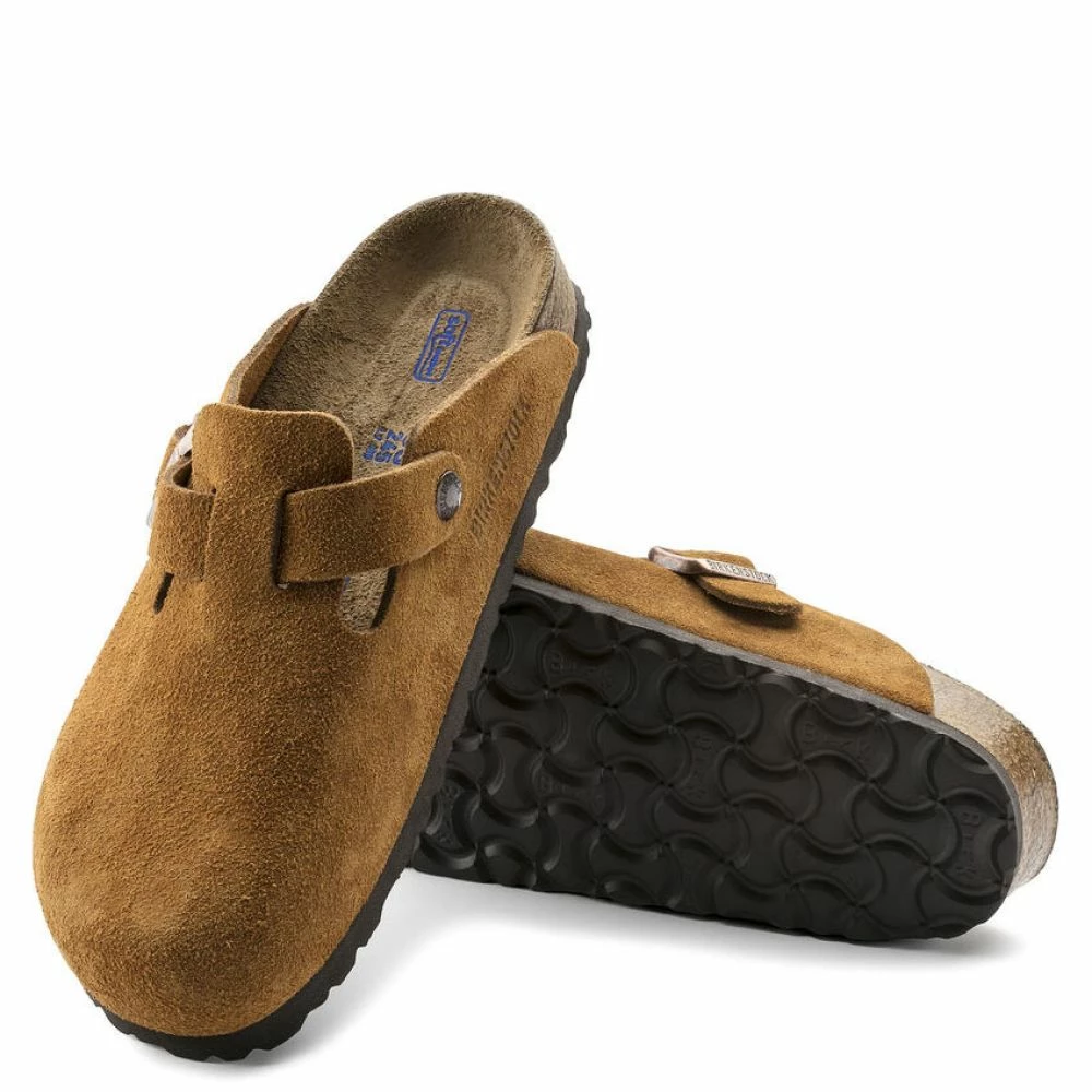 Birkenstock Boston Softbed Suede Leather In Mink (Narrow Width) 5 Birkenstock Boston Softbed Suede Leather In Mink (Narrow Width) - Image 4