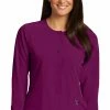 Barco One Women's Cadence Solid Scrub Jacket 1 Barco One Women's Cadence Solid Scrub Jacket -Havaianas Shop 1 bc 5409 650