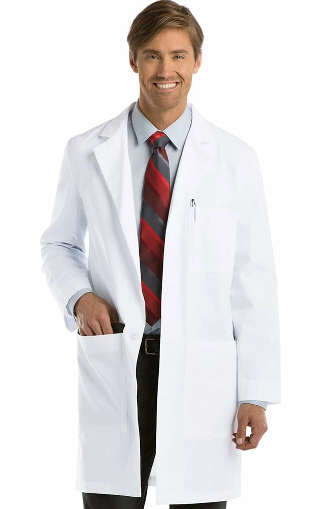 Barco One Clearance Men's Twill 38" Lab Coat 3 Barco One Clearance Men's Twill 38" Lab Coat