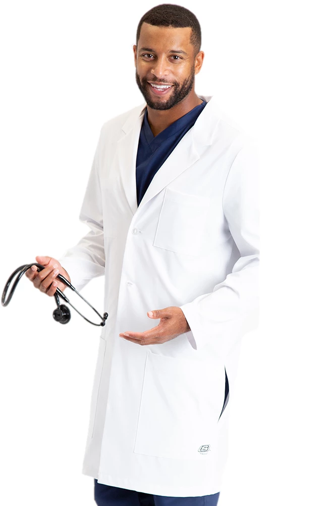 Skechers Clearance Men's 38" Honor Utility Lab Coat 3 Skechers Clearance Men's 38" Honor Utility Lab Coat