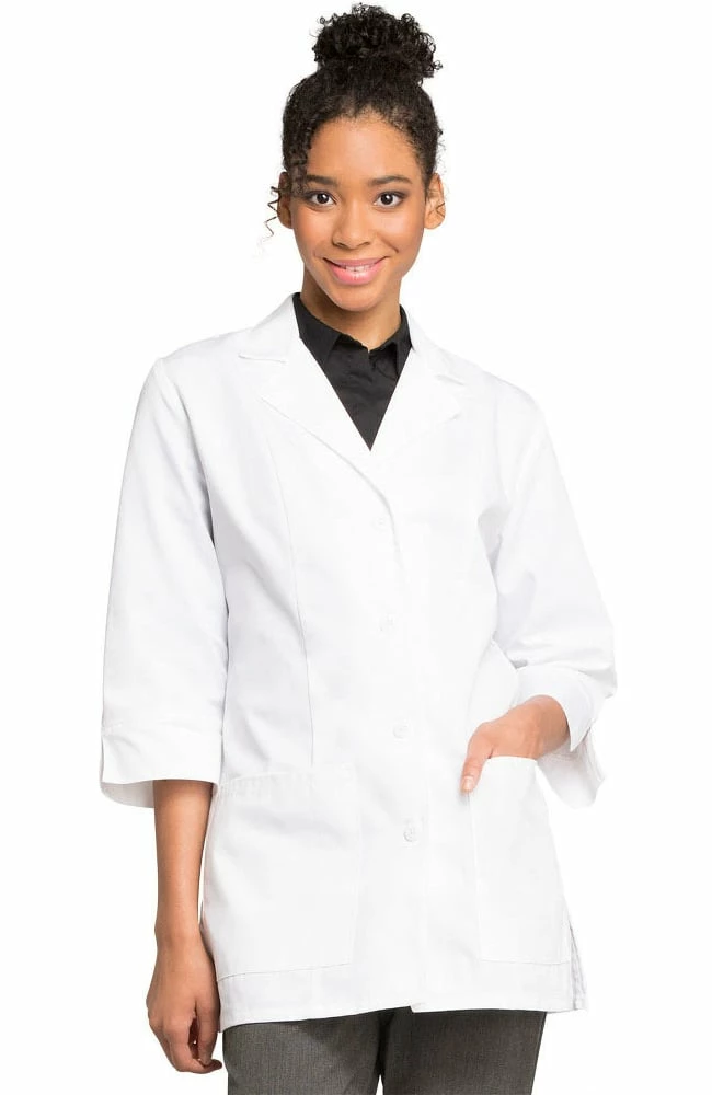 Cherokee Women's ¾ Sleeve 30½" Lab Coat 3 Cherokee Women's ¾ Sleeve 30½" Lab Coat