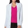Heartsoul Women's Notched Lapel 34" Lab Coat -Havaianas Shop 1 ck 20402 whi 650