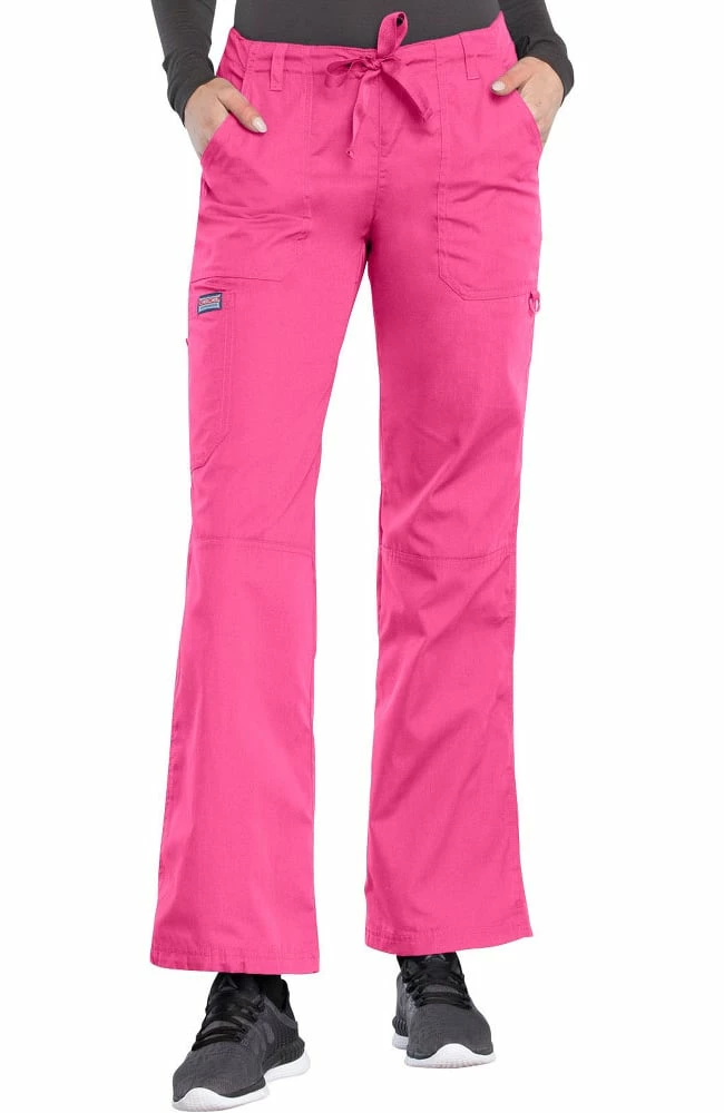 Cherokee Workwear Clearance Women's D-Ring Cargo Scrub Pants 3 Cherokee Workwear Clearance Women's D-Ring Cargo Scrub Pants