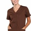 Cherokee Workwear Clearance Women's Snap Front 2-Pocket Solid Scrub Top 2 Cherokee Workwear Clearance Women's Snap Front 2-Pocket Solid Scrub Top -Havaianas Shop 1 ck 4770 clearancechc 650