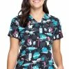 Cherokee Clearance Women's I'm A Dentisaurus Print Scrub Top 2 Cherokee Clearance Women's I'm A Dentisaurus Print Scrub Top -Havaianas Shop 1 ck ck671 printclearanceidt 650