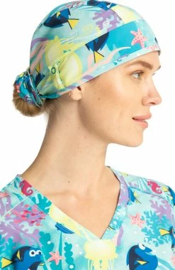 Cherokee Women's Reef Action Print Scrub Hat