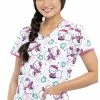 Cherokee Clearance Women's Winter Hello Kitty Print Scrub Top 1 Cherokee Clearance Women's Winter Hello Kitty Print Scrub Top -Havaianas Shop 1 ck tf686 printclearancehki 650