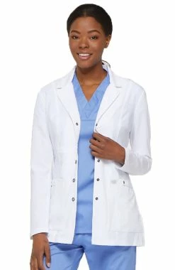 Dickies Clearance Women's Snap Front 28" Lab Coat