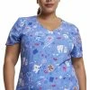 Dickies Women's Fillings For You Print Scrub Top 2 Dickies Women's Fillings For You Print Scrub Top -Havaianas Shop 1 di dk852 printfgf 650