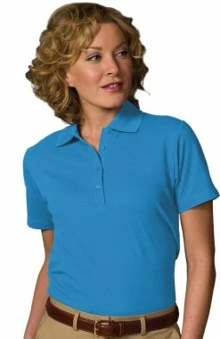 Edwards Garment Women's Short Sleeve Soft Touch Polo