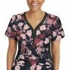 Healing Hands Clearance Women's Jessi Y-Neck Autumn Florals Print Scrub Top 1 Healing Hands Clearance Women's Jessi Y-Neck Autumn Florals Print Scrub Top -Havaianas Shop 1 hh 2270 printclearanceatf 650