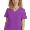 Healing Hands Clearance Women's Jill Solid Scrub Top 2 Healing Hands Clearance Women's Jill Solid Scrub Top -Havaianas Shop 1 hh 2320 clearance 650