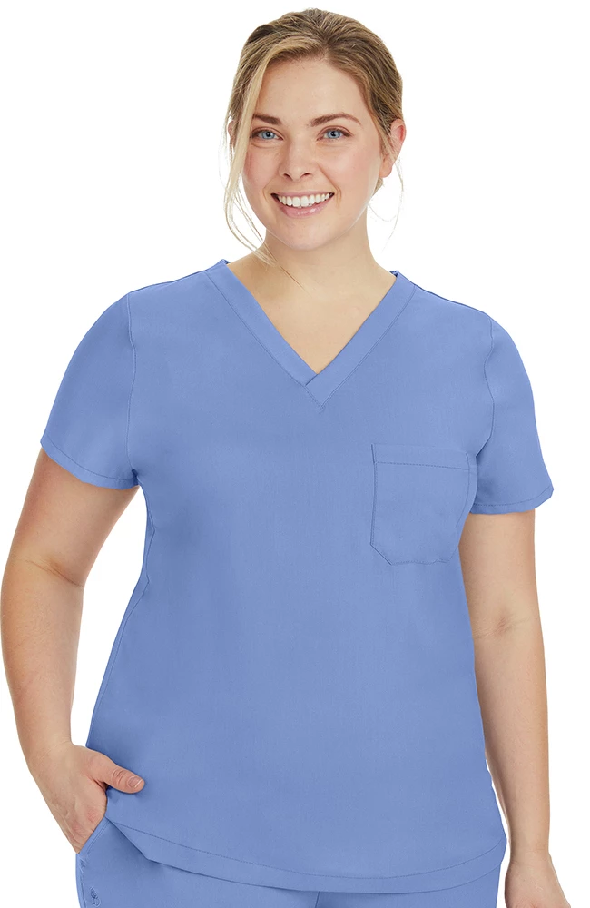 Healing Hands Women's Jada Solid Scrub Top 3 Healing Hands Women's Jada Solid Scrub Top