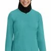 Healing Hands Women's Fatima Solid Scrub Top -Havaianas Shop 1 hh 4001 650