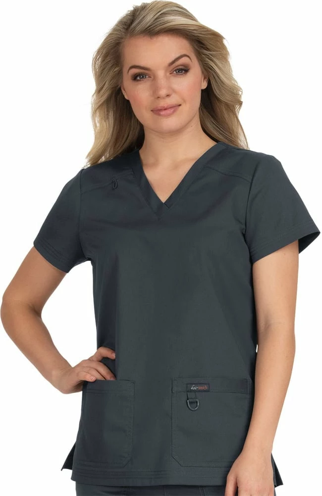 Koi Clearance Women's Alessa Solid Scrub Top 3 Koi Clearance Women's Alessa Solid Scrub Top