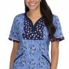 Koi Clearance Women's Lennon Heart Shaped Neck Vintage Floral Print Scrub Top 1 Koi Clearance Women's Lennon Heart Shaped Neck Vintage Floral Print Scrub Top -Havaianas Shop 1 ko 1054pr printclearancevtf 650