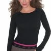 Koi Women's Divine Seamless Solid Long Sleeve T-Shirt 2 Koi Women's Divine Seamless Solid Long Sleeve T-Shirt -Havaianas Shop 1 ko 315 650