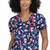 Koi Clearance Women's Leslie American Pops Print Scrub Top 1 Koi Clearance Women's Leslie American Pops Print Scrub Top -Havaianas Shop 1 ko 384pr printclearanceamp 650