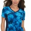 Koi Clearance Women's Raquel Heather Galaxy Tie Dye Print Scrub Top 1 Koi Clearance Women's Raquel Heather Galaxy Tie Dye Print Scrub Top -Havaianas Shop 1 ko 385pr printclearancehgt 650