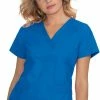 Koi Clearance Women's Kyra V-Neck Solid Scrub Top -Havaianas Shop 1 ko 394 clearance 650