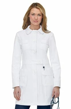 Koi Women's Geneva With Contrast 35¾" Lab Coat