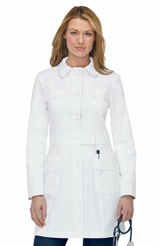 Koi Women's Geneva With Contrast 35¾" Lab Coat 3 Koi Women's Geneva With Contrast 35¾" Lab Coat