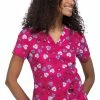 Koi Clearance Women's Bell Sweet Candy Print Scrub Top 2 Koi Clearance Women's Bell Sweet Candy Print Scrub Top -Havaianas Shop 1 ko b120pr printclearancecnl 650