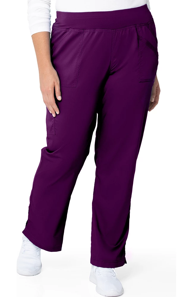 Landau Clearance Women's Modern Yoga Waistband Cargo Scrub Pant 3 Landau Clearance Women's Modern Yoga Waistband Cargo Scrub Pant