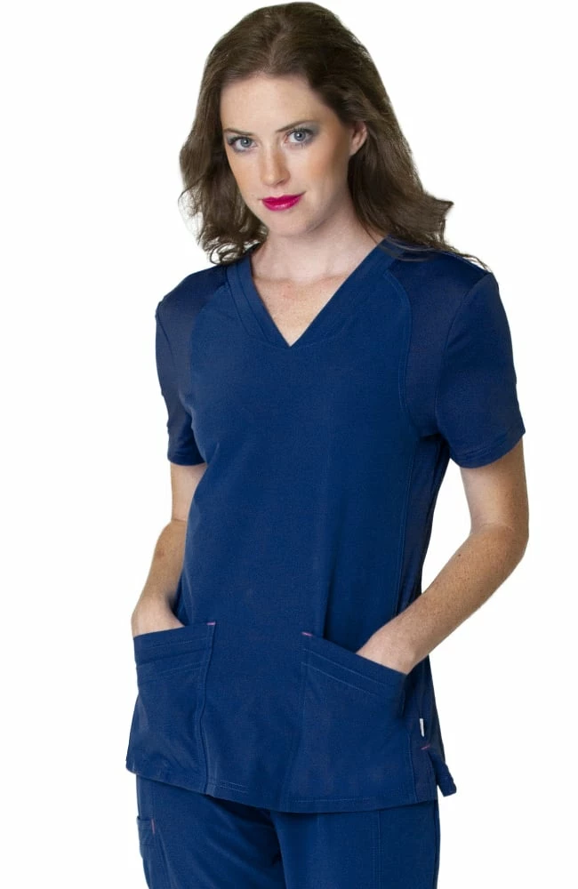 Smitten Clearance Women's Miracle Solid Scrub Top 3 Smitten Clearance Women's Miracle Solid Scrub Top