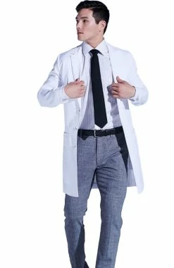 Medelita Men's H W Cushing Lab Coat