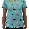 Maevn Uniforms Women's Bubblicious Print Scrub Top 1 Maevn Uniforms Women's Bubblicious Print Scrub Top -Havaianas Shop 1 mv 1767 printblc 650