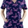 Maevn Uniforms Clearance Women's Graceful Strength Print Scrub Top 1 Maevn Uniforms Clearance Women's Graceful Strength Print Scrub Top -Havaianas Shop 1 mv 1767 printclearancegst 650