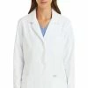 Maevn Uniforms Women's 29" Notch Collar Consultation Lab Coat 2 Maevn Uniforms Women's 29" Notch Collar Consultation Lab Coat -Havaianas Shop 1 mv 5973 wht 650