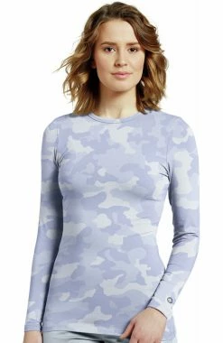 White Cross Clearance Women's Camo Sky Print Underscrub