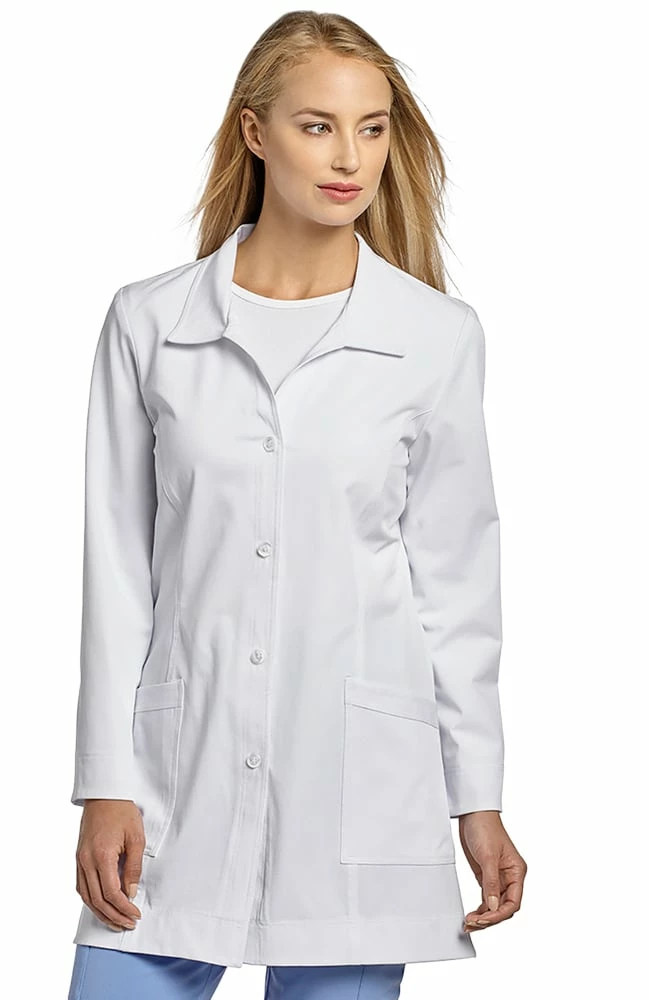 White Cross Women's Long Sleeve 32" Lab Coat 3 White Cross Women's Long Sleeve 32" Lab Coat
