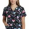 White Cross Clearance Women's Heart Mix Print Scrub Top 2 White Cross Clearance Women's Heart Mix Print Scrub Top -Havaianas Shop 1 wc 617 printclearancehtm 650