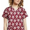 White Cross Clearance Women's Stay Cozy Print Scrub Top 2 White Cross Clearance Women's Stay Cozy Print Scrub Top -Havaianas Shop 1 wc 618 printclearancescz 650