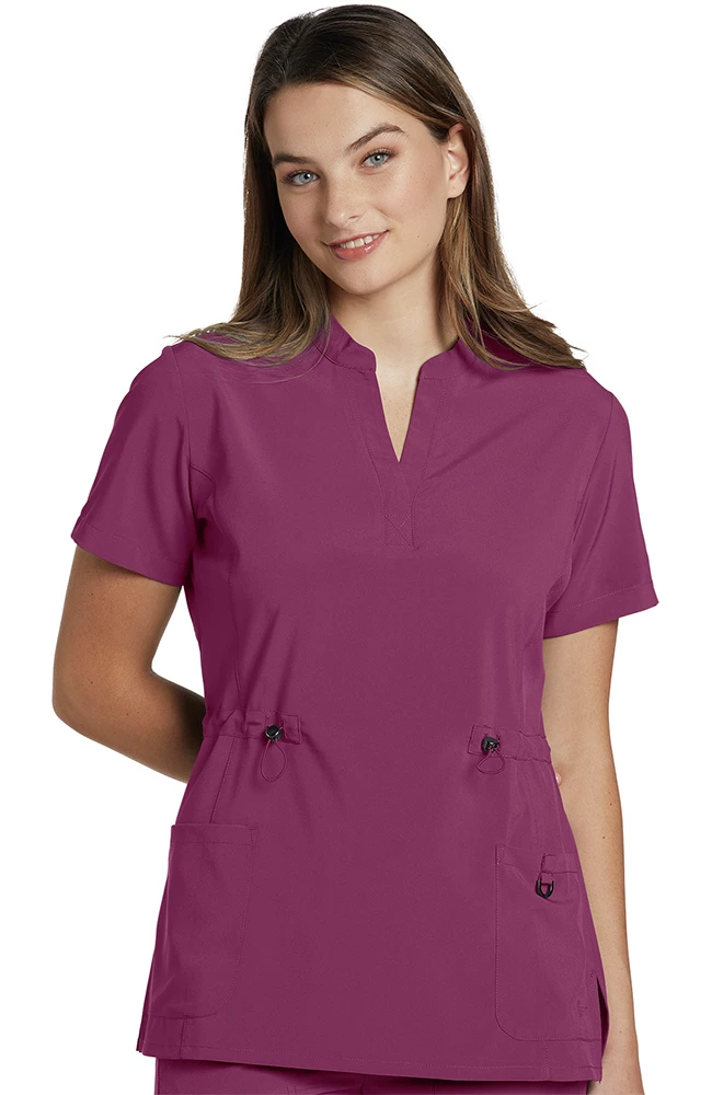 White Cross Women's Cinched Solid Scrub Top 3 White Cross Women's Cinched Solid Scrub Top