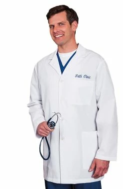 META Labwear Clearance Fundamentals By Men's 34" Lab Coat