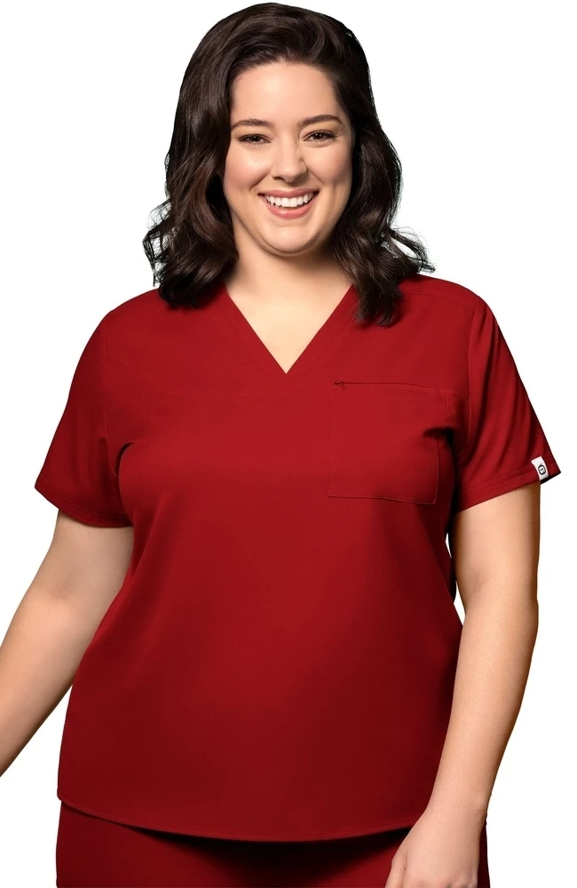 WonderWink Women's V-Neck Tuck In Scrub Top 3 WonderWink Women's V-Neck Tuck In Scrub Top