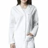 WonderWink Women's 38" Lab Coat -Havaianas Shop 1 wk 7402 wht 650