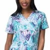 Carhartt Clearance Women's Spread Your Wings Print Scrub Top -Havaianas Shop 1 wk c12114 printclearanceswg 650