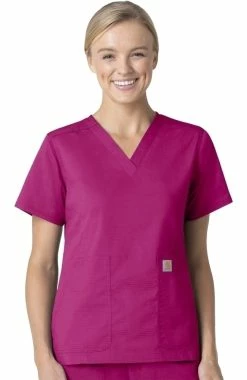 Carhartt Women's V-Neck Scrub Top