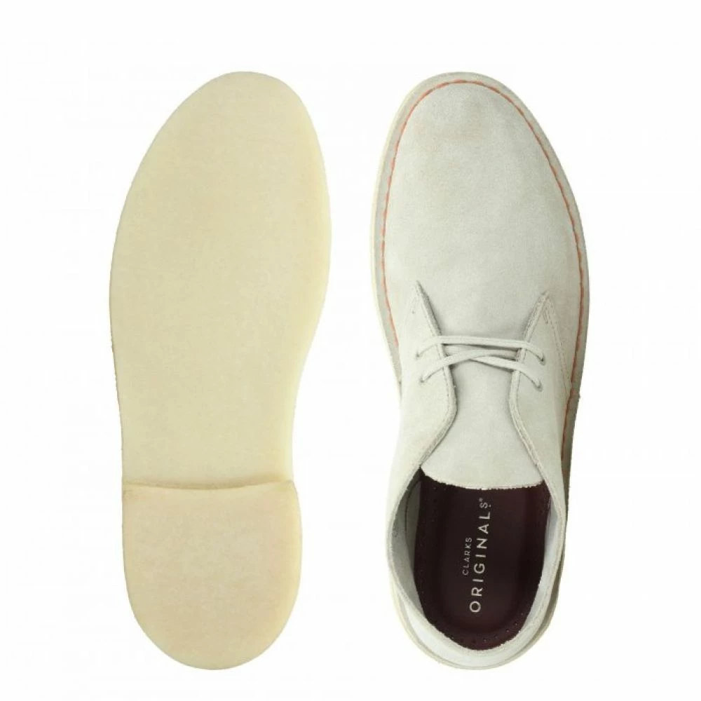 Clarks Men's Desert Boot In Sand Suede 5 Clarks Men's Desert Boot In Sand Suede - Image 3
