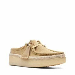 Alternative view of Clarks Women's WallabeeCup Lo In Maple Suede