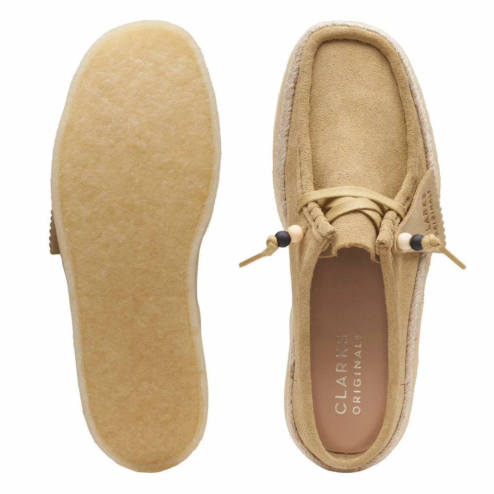 Clarks Women's WallabeeCup Lo In Maple Suede 7 Clarks Women's WallabeeCup Lo In Maple Suede - Image 5