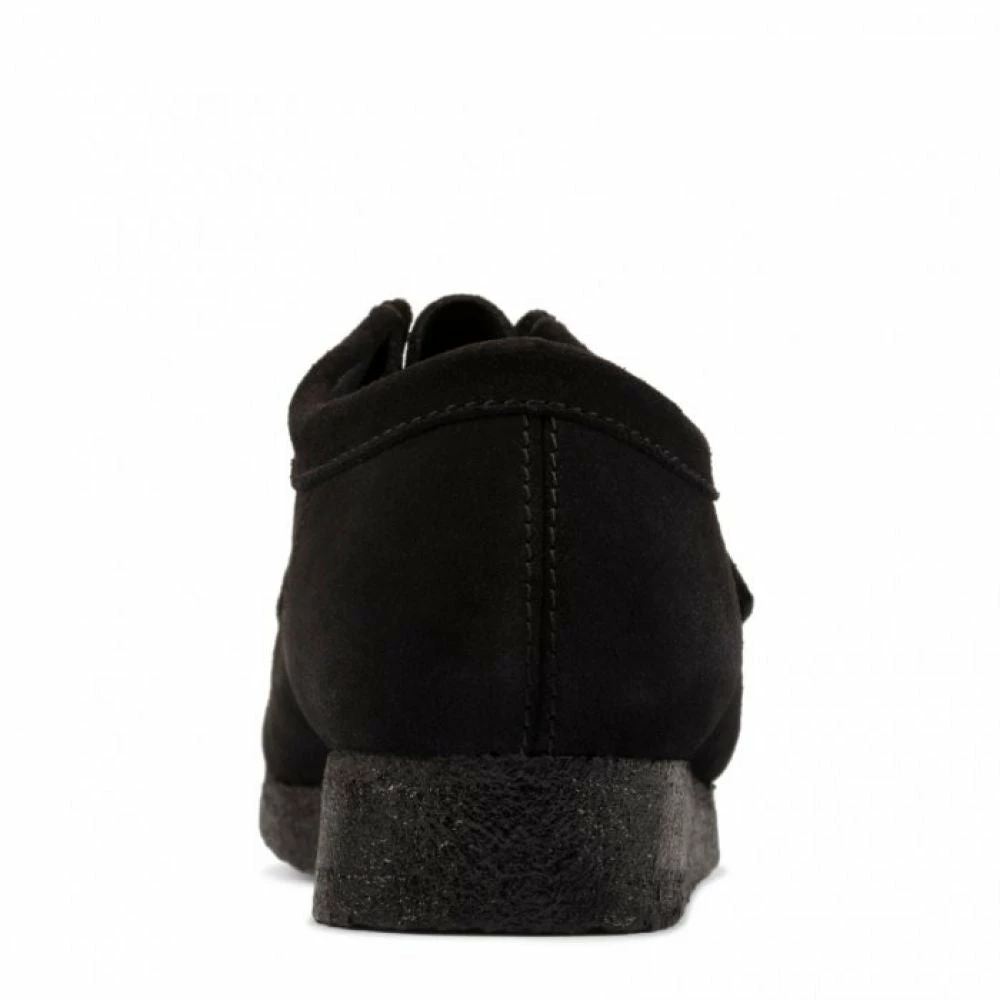 Clarks Men's Wallabee In Black Suede 6 Clarks Men's Wallabee In Black Suede - Image 4