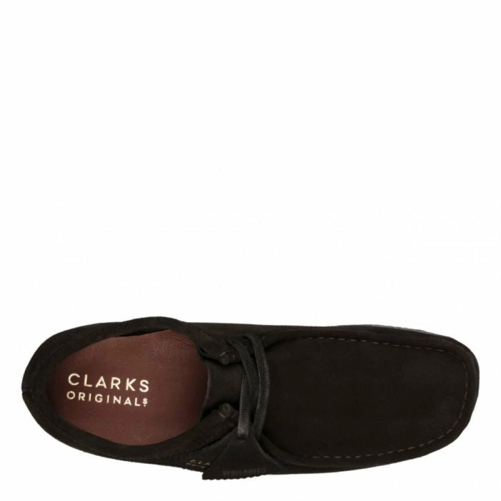 Clarks Men's Wallabee In Black Suede 7 Clarks Men's Wallabee In Black Suede - Image 5