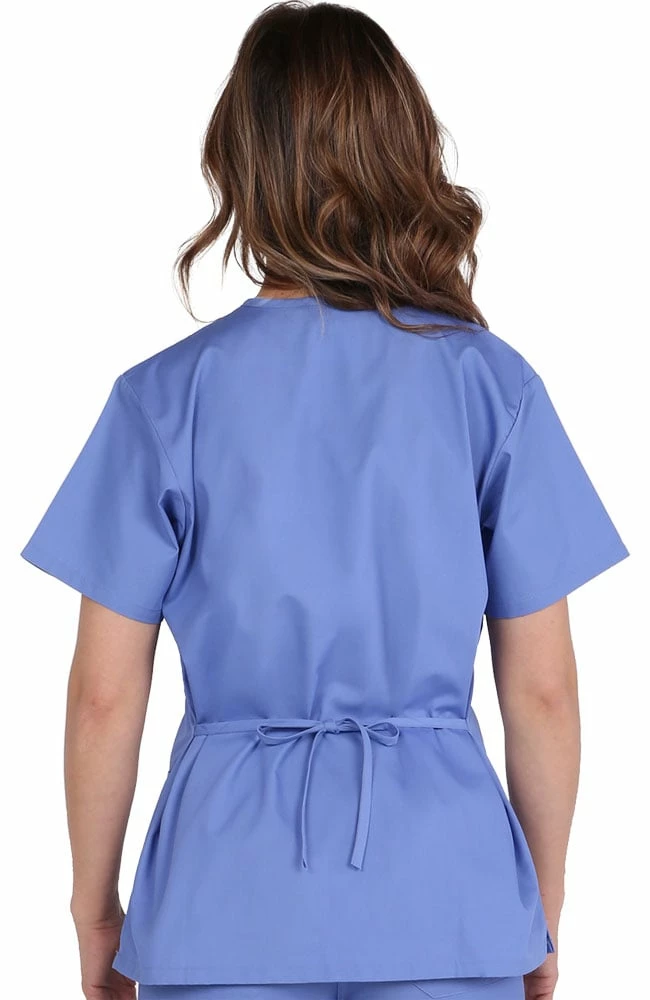 AllHeart Clearance Women's Mock Wrap Scrub Top & Cargo Scrub Pant Set 4 AllHeart Clearance Women's Mock Wrap Scrub Top & Cargo Scrub Pant Set - Image 2